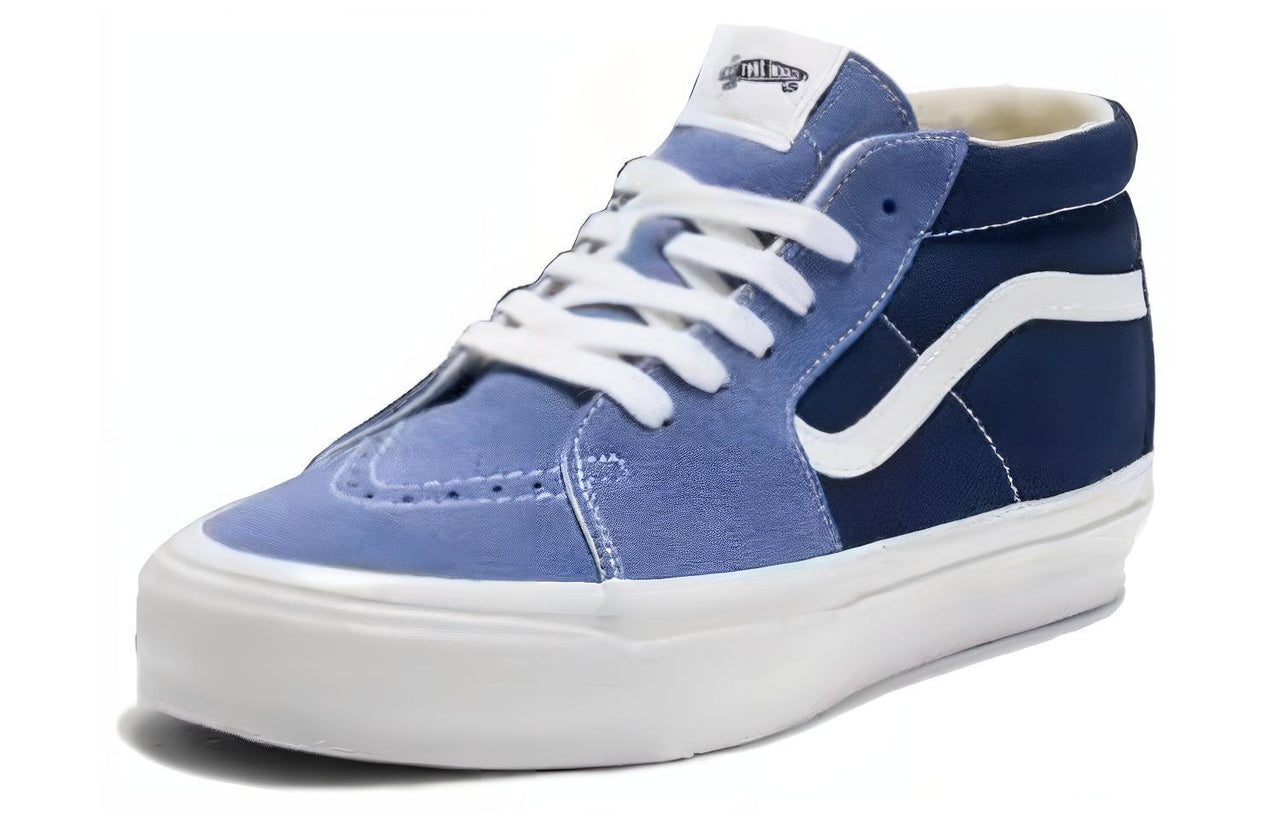 Vans Premium Sk8-Mid 83 Shoes 'Blue White' VN000CQQDWR