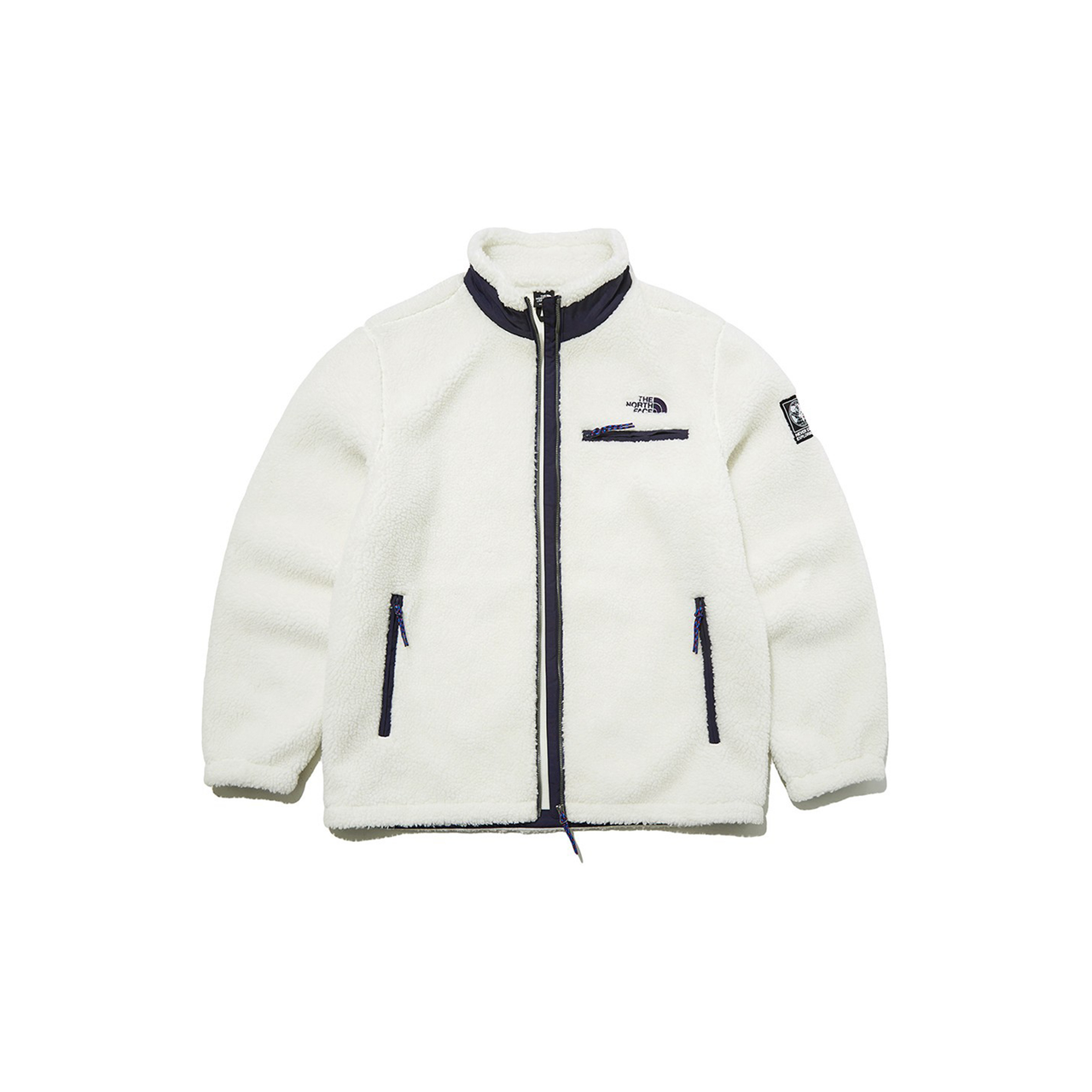 THE NORTH FACE Fleece Jacket 'White' NJ4FL56D
