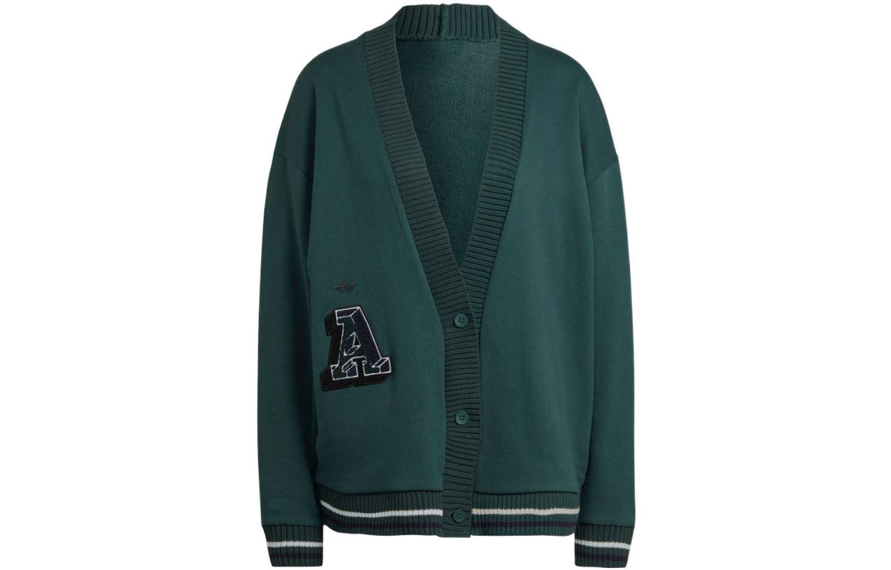 (WMNS) adidas Originals Class of 72 Cardigan Asia Sizing 'Green' IA8322