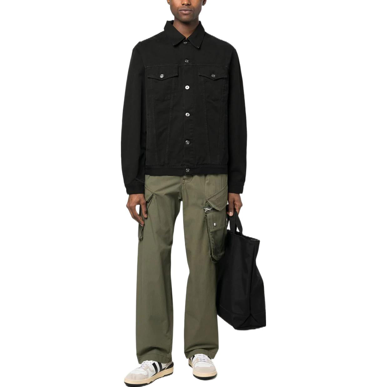 Off-White Canvas Skate Jacket OMEV002S23FAB0011010