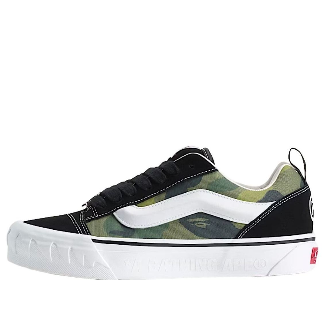 Vans x BAPE Premium Knu Skool 'Camo Green' VN000Z39W09