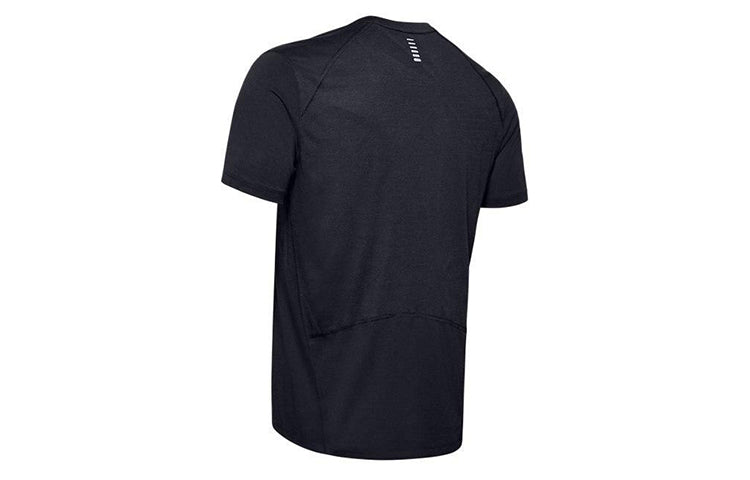 Men's Under Armour UA Swyft Running Sports Short Sleeve Black 1347412-001