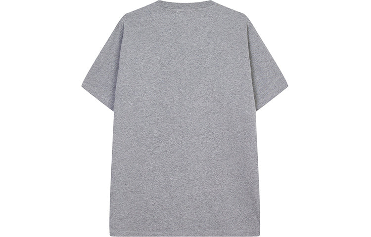 Men's KENZO Printing Round Neck Short Sleeve Gray FB65TS0204YA-95