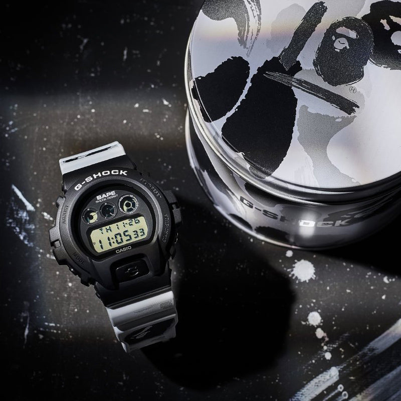 CASIO G-Shock Digital 'Black' DW-6900BAPE20-1PFP