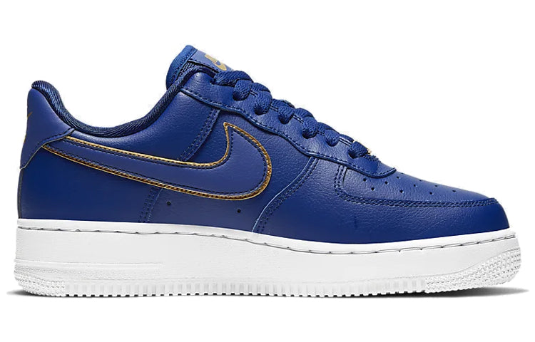 (WMNS) Nike Air Force 1 Low 'Blue Gold Swoosh' AO2132-401