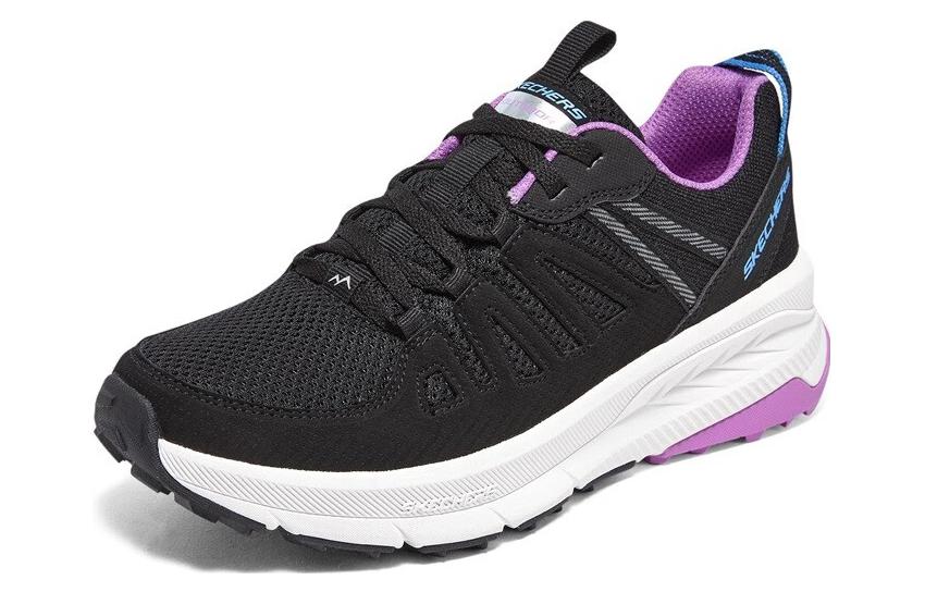 (WMNS) Skechers SWITCH BACK 'Black' 180162-BKPR