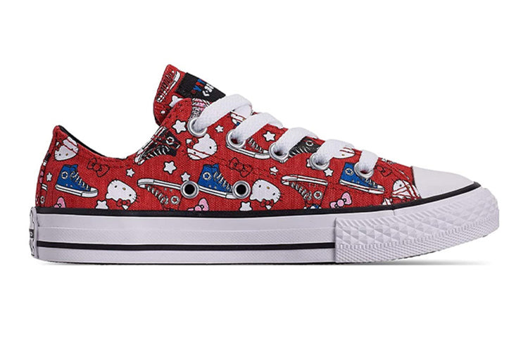 (GS) Converse Hello Kitty x Chuck Taylor All Star Ox 'Red' 363914F