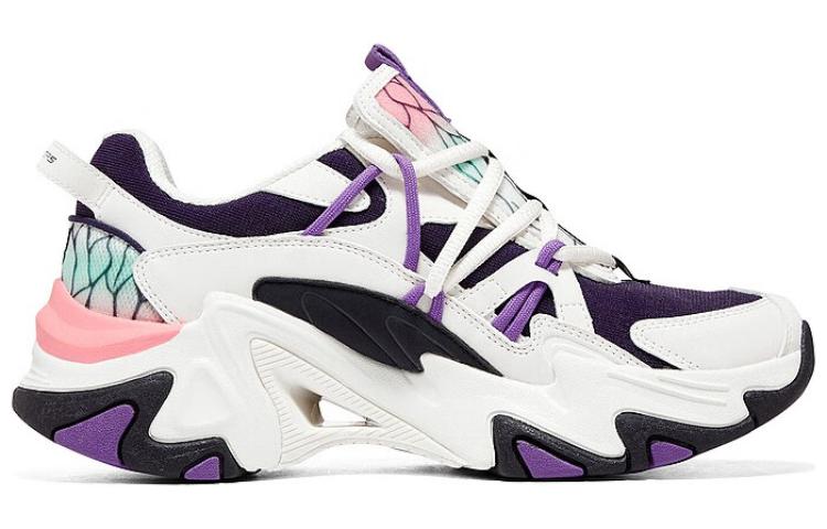 (WMNS) Skechers x Demon Slayer 'White Black Purple' 800005-NTMT