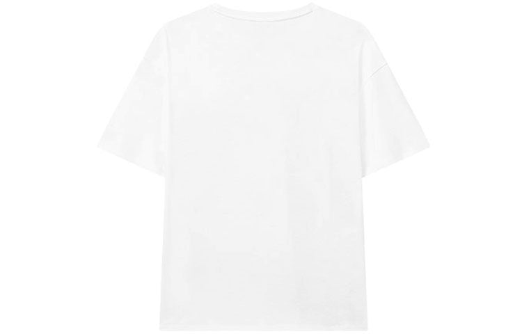 (WMNS) FILA Sports Character Illustration Printing Short Sleeve White T-Shirt F11W128130F-WT