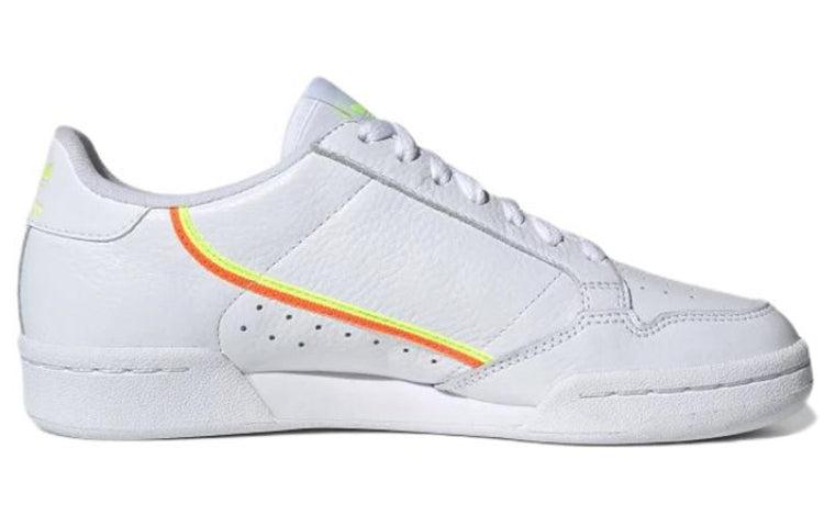 (WMNS) adidas Continental 80 'White Yellow Orange' EE4016