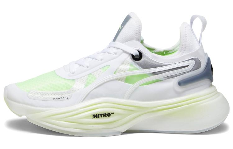 (WMNS) PUMA PWR XX Nitro Squared 'White Speed Green' 378688-02