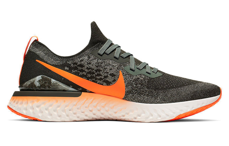 Nike Epic React Flyknit 2 'Black Orange' CJ7794-381