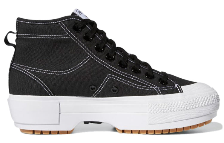(WMNS) adidas Nizza Trek 'Black White' GZ8857
