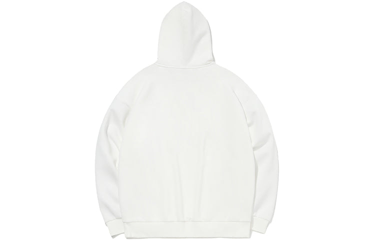 Li-Ning Sports Fashion Series Loose Pullover Hoodie 'White' AWDQB38-2