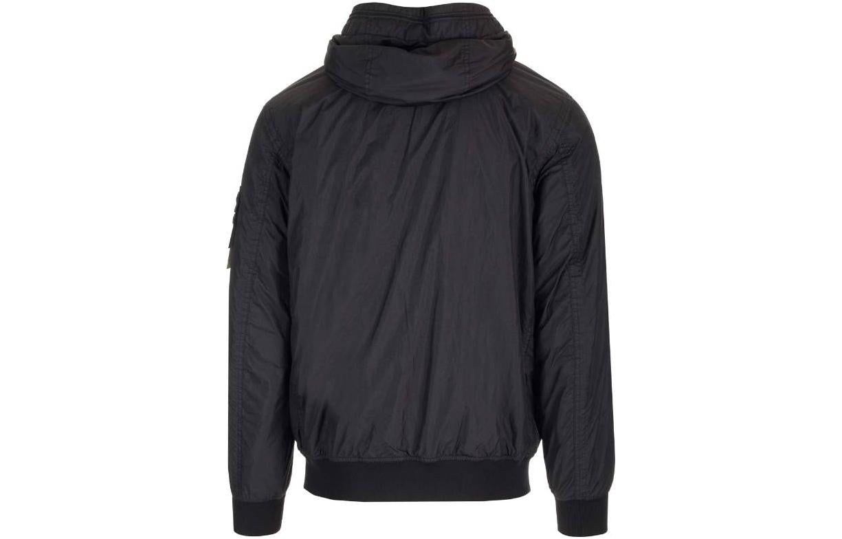STONE ISLAND Garment Dyed Crinkle Reps NY Jacket 'Black' 791540823-V0029