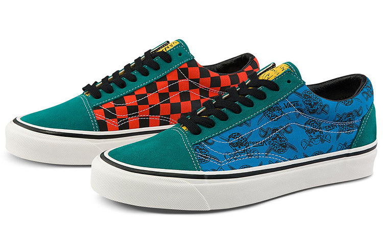 Vans Style 36 Blue Green Contrasting Colors Unisex 'Blue Green Black' VN0A38G22RT