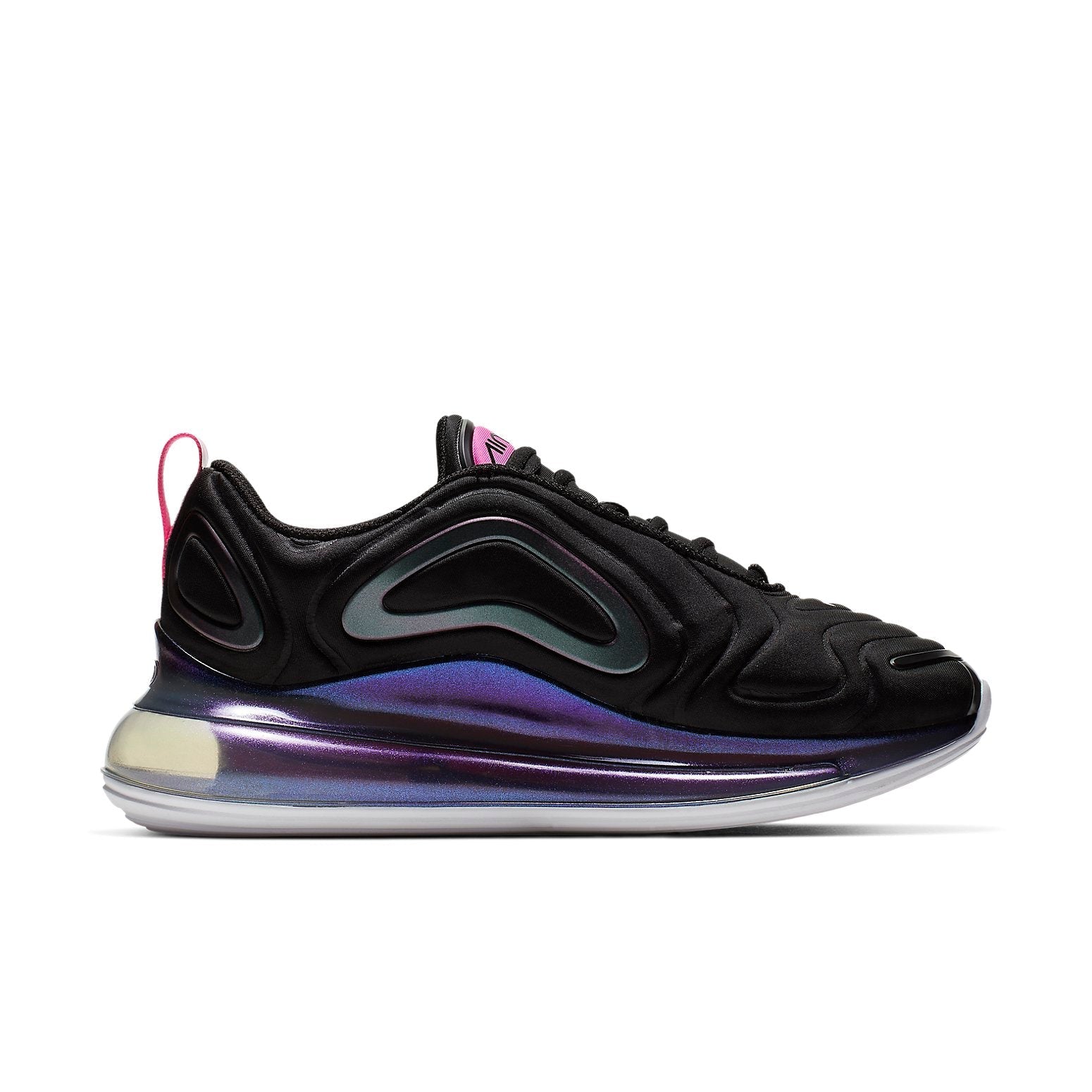 (WMNS) Nike Air Max 720 SE 'Black Laser Fuchsia' CD2047-001
