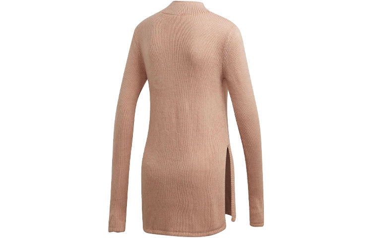 (WMNS) adidas originals Tlrd Side Forked Pullover Wool Sweater Pearl Pink FN2795