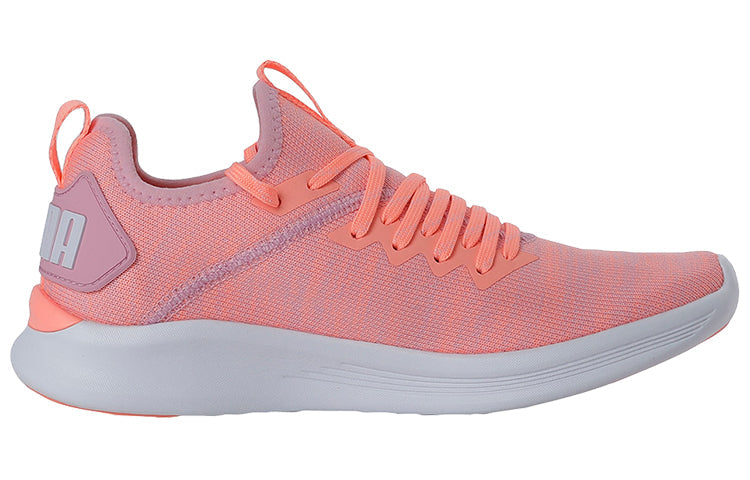 (WMNS) PUMA Ignite Flash Evoknit 'Pink White Orange' 190511-15