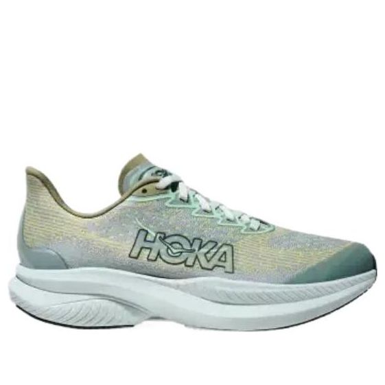 (GS) HOKA ONE ONE Mach 6 'Lettuce Bellwether Blue' 1147553-LLW