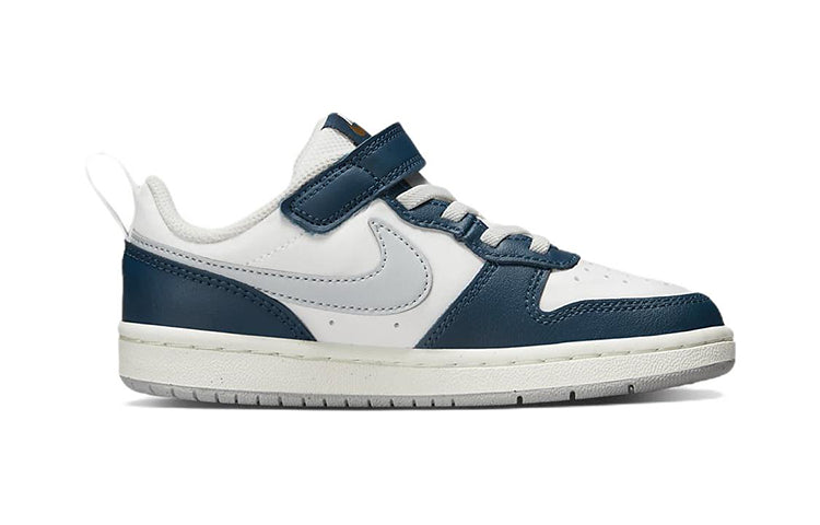 (GS) Nike Court Borough Low 2 'White Valerian Blue' BQ5451-121