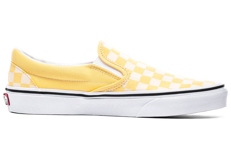 Vans Checkerboard Classic Slip-On Sneakers Yellow VN0A4U38WRZ