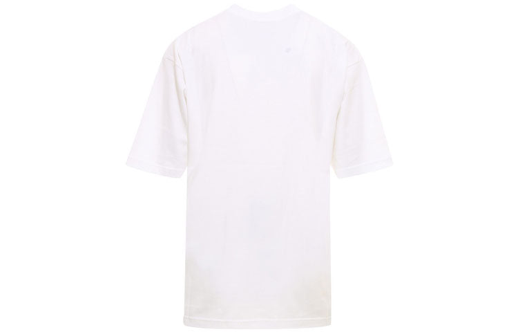 Balenciaga Gym Wear Loose Short Sleeve White 620969TIVD59000