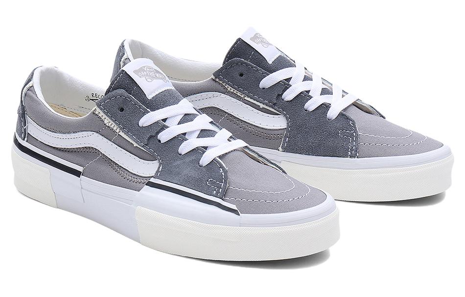 Vans SK8-Low Reconstruct 'Grey White' VN0009QSGRY