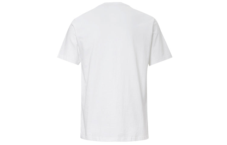 Men's Converse All Star Printing Sports Short Sleeve White 10019895-102