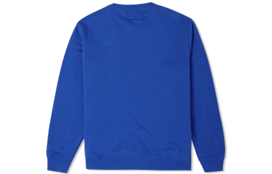 Converse Go-To Chuck Taylor Patch French Terry Crew Sweatshirt 'Blue' 10023855-400