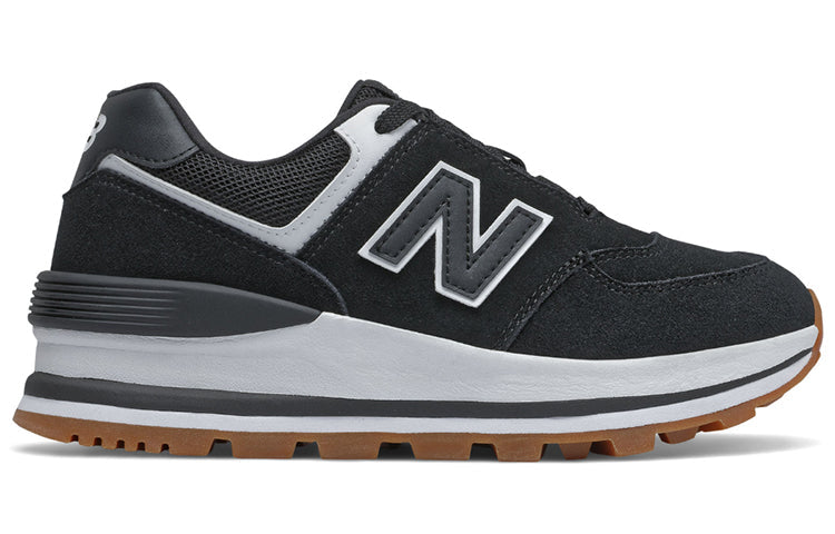 (WMNS) New Balance 574 'Black White' WL574CAF
