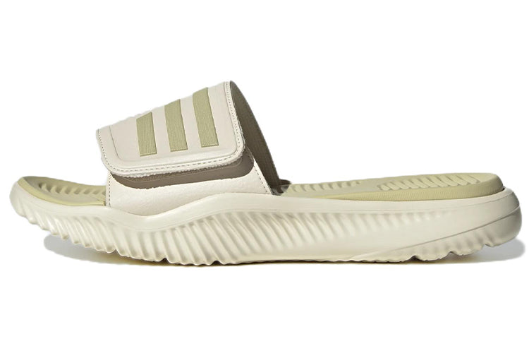 adidas Alphabounce Slide 'Wonder White Sandy Beige Metallic' GY9418