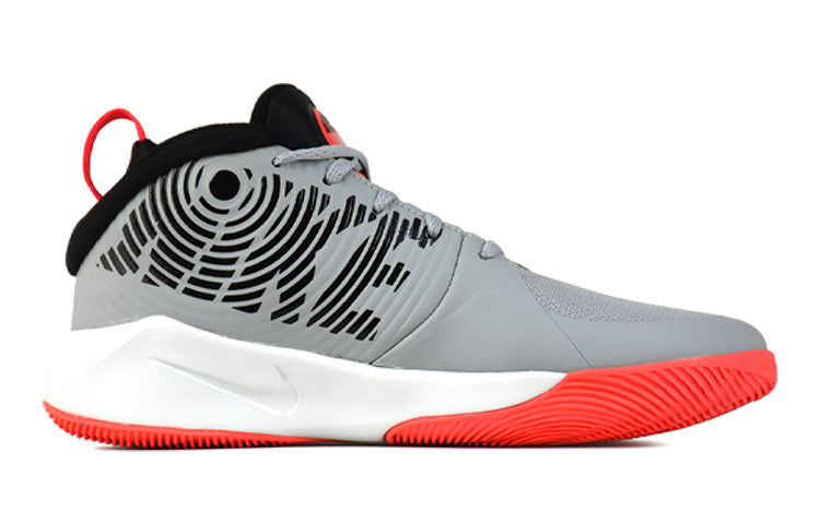 (GS) Nike Team Hustle D 9 Grey/Orange AQ4224-007