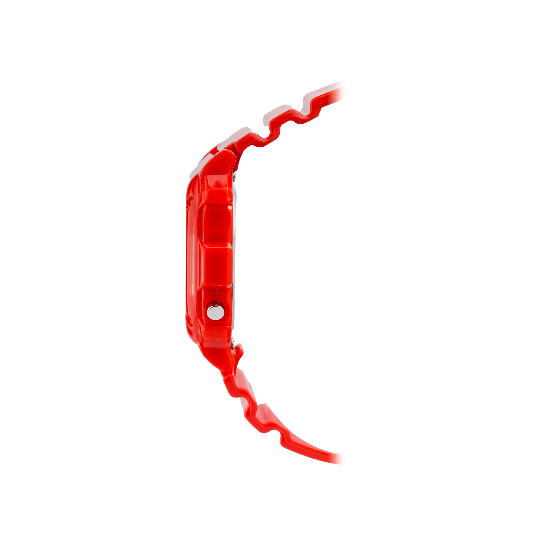 CASIO 50 waterproof Red Small quartz Watch Mineral Glass Lens Strap F -108WHC-4AJF F-108WHC-4AJF