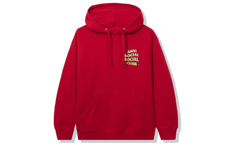 ANTI SOCIAL SOCIAL CLUB 3d logo Unisex Red ASSC-515
