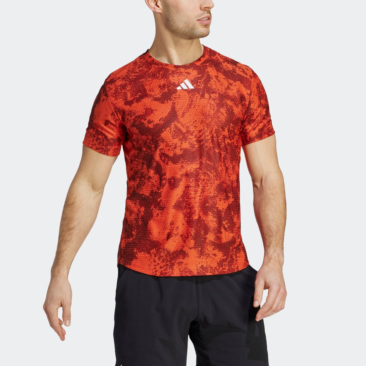 adidas Tennis Paris HEAT.RDY FreeLift Tee Asia Sizing 'Preloved Red' IB4607