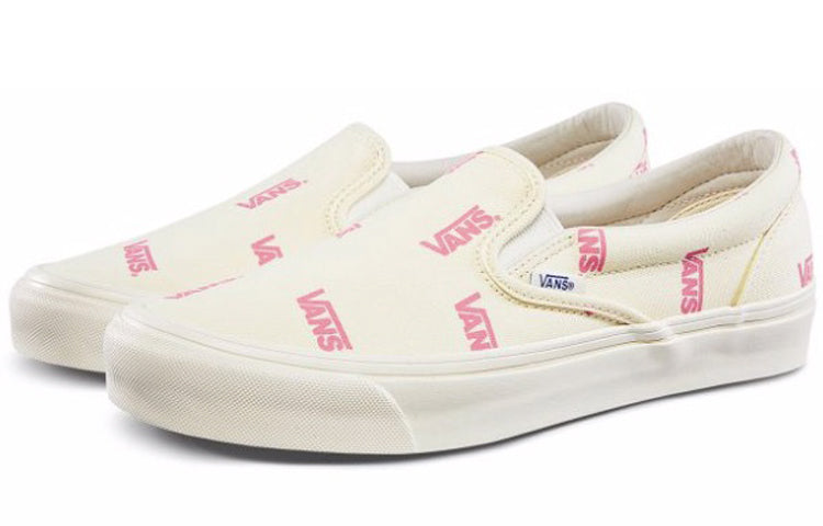 Vans Classic Slip-On LX Canvas 'Multi Logo Rutabaga' VN0A45JKVQH