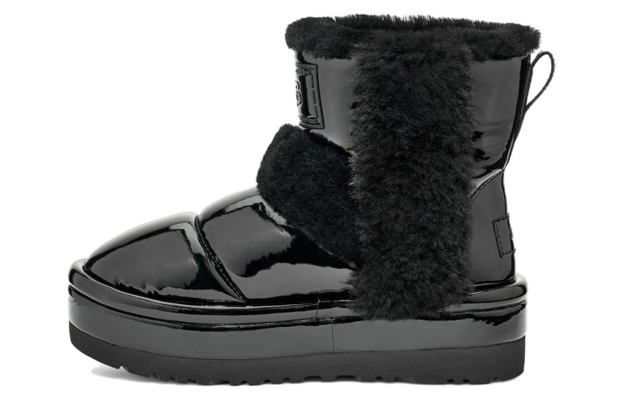 (WMNS) UGG Classic Chillapeak Shine Boot 'Black' 1151630-BLK