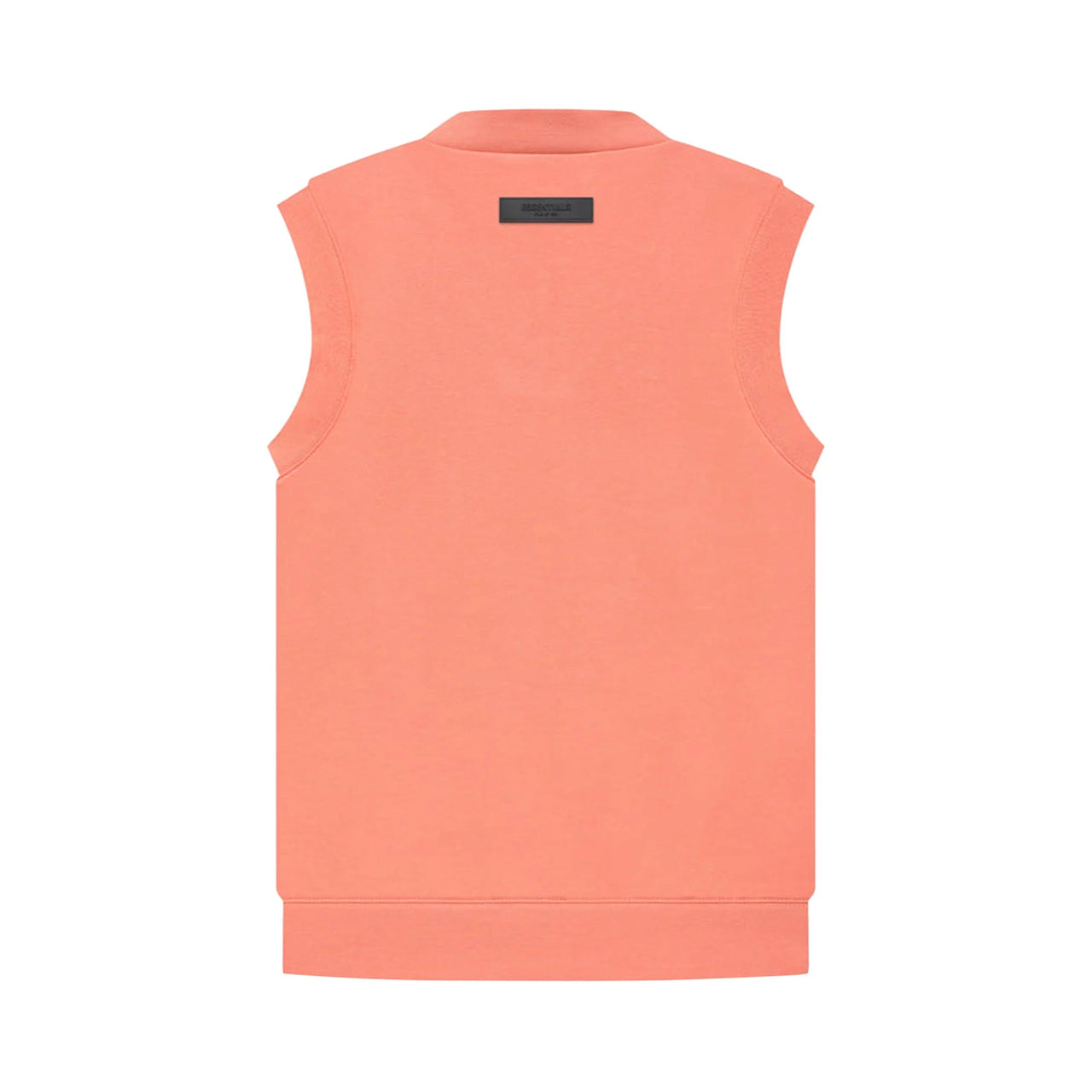 Fear of God Essentials FW22 V neck vest 'Coral' FOG-FW22-892