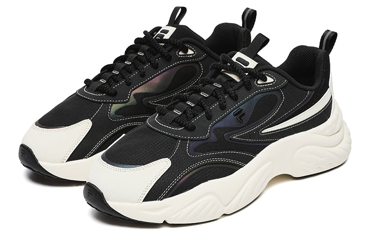FILA FUSION Running Shoes 'Black White Retro' T12M241113FBA