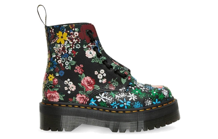(WMNS) Dr. Martens Sinclair Jungle Mash Pascal Mid-Top Martin Boots Multicolor 27128001