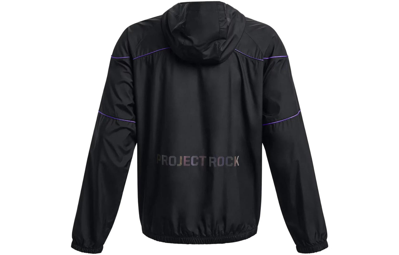 Under Armour Project Rock Anorak Jacket 'Black' 1380128-001