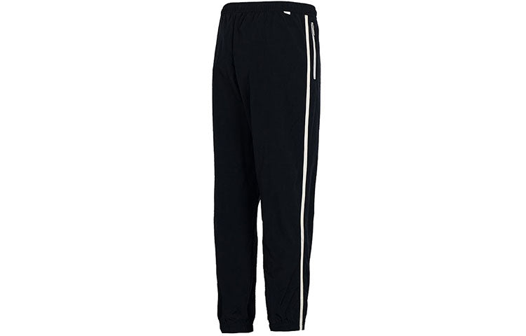 Men's Nike Running Training Breathable Bundle Feet Sports Pants/Trousers/Joggers Black DD7037-010