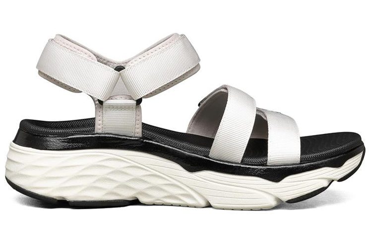 (WMNS) Skechers Max Cushioning Sandals White 140218-WHT