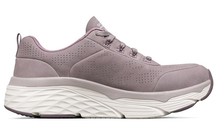 (WMNS) Skechers Max Cushioning Elite 'Taupe Beige White' 128048-LAV