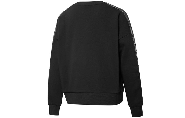 (WMNS) PUMA Pullover Sweatshirts 'Black' 530306-01