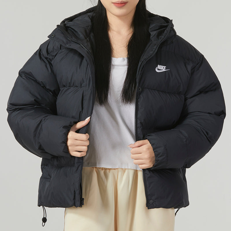 (WMNS) Nike AS NSW TF ECDWN GS Puffer 'Black' FD8291-010