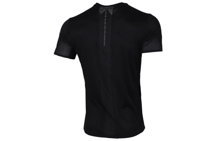 adidas Round-neck Casual Short-sleeve Tee Men Black EI6321