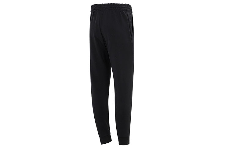 Men's adidas Fi Dblknt Pt Running Training Loose Knit Bundle Feet Sports Pants/Trousers/Joggers Black HE2225