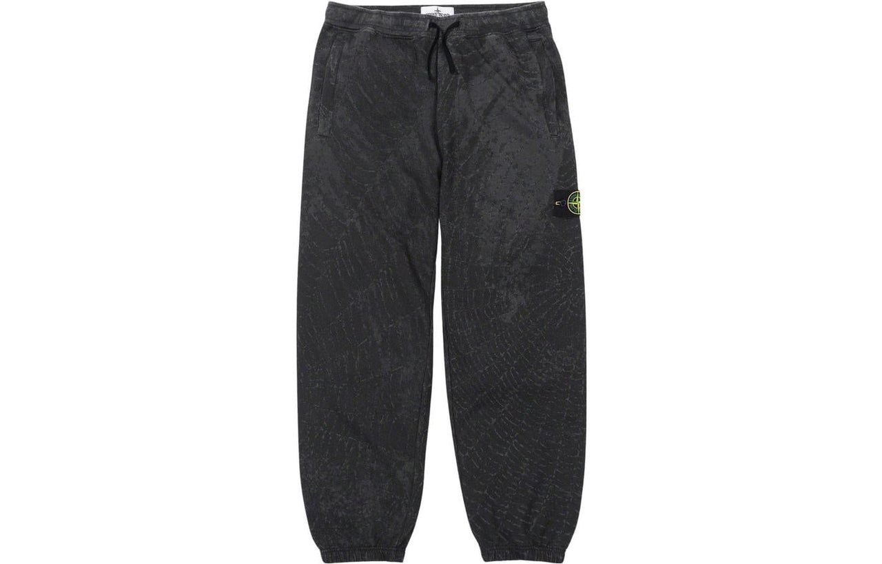 Supreme x STONE ISLAND FW23 Week10 Sweatpants 'Black' SUP-FW23-173